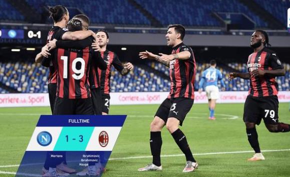  那不勒斯火力全开，客场大胜攀升排名